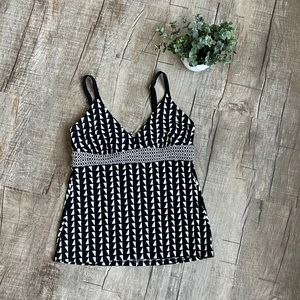 Lands end swim top size 8